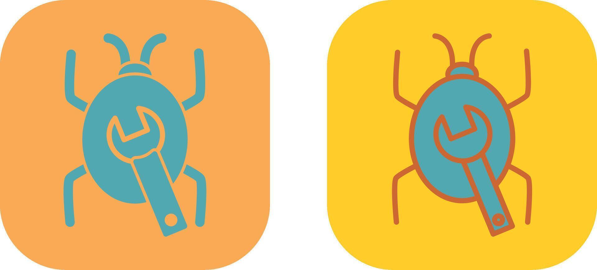 Bug Fixing Icon vector