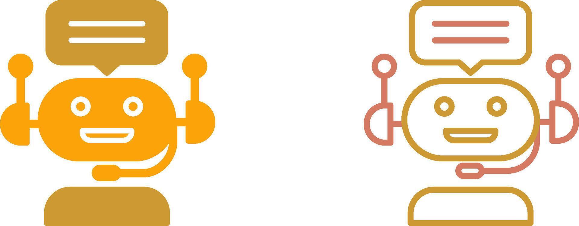 Chat Bot Icon vector