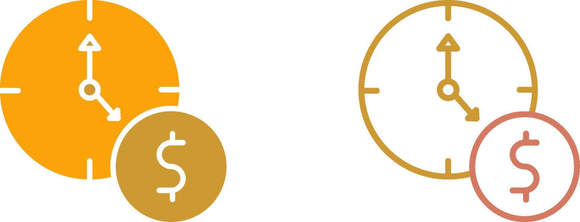Time is Money Icon vector