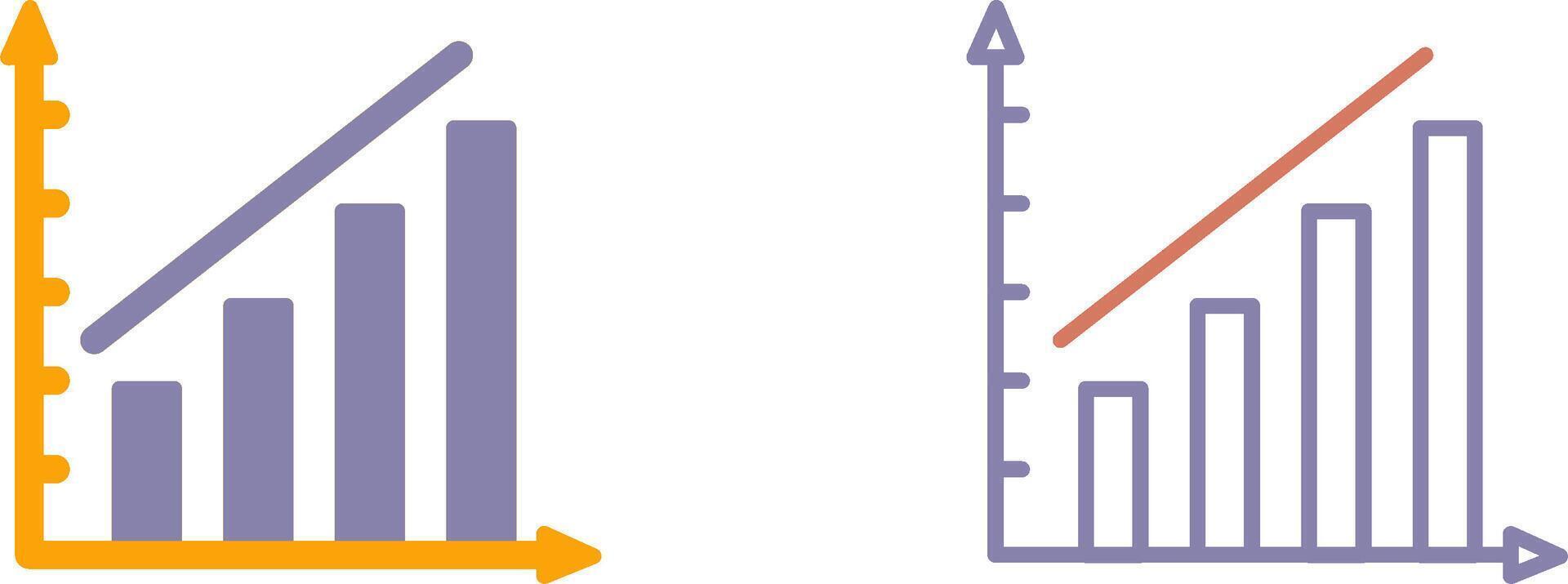 Ascending Bar Icon vector