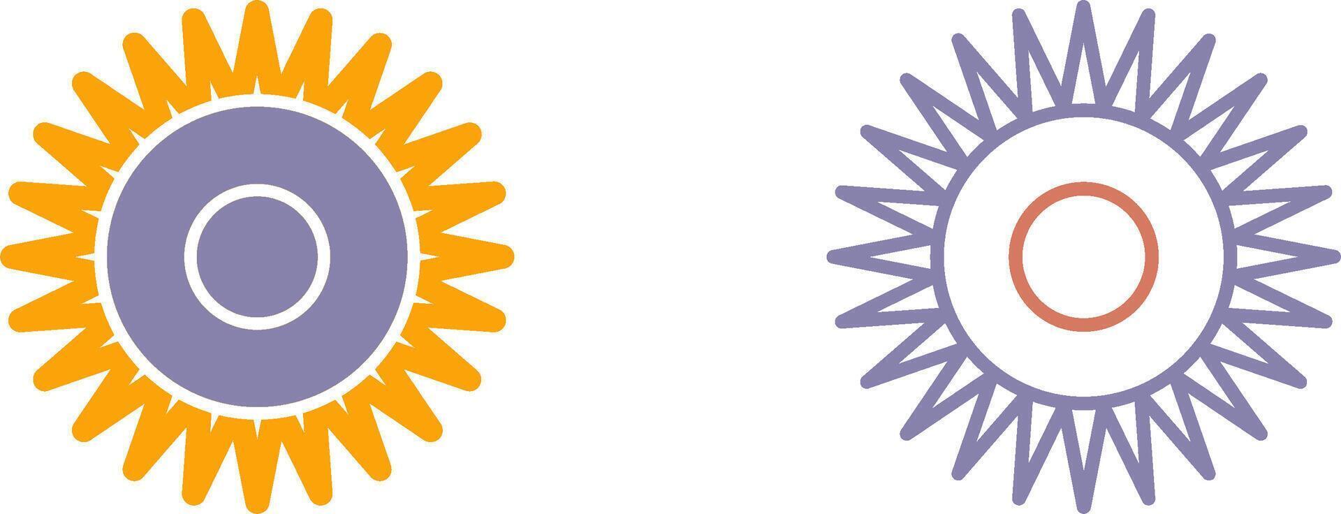 Optical Radiation Icon vector