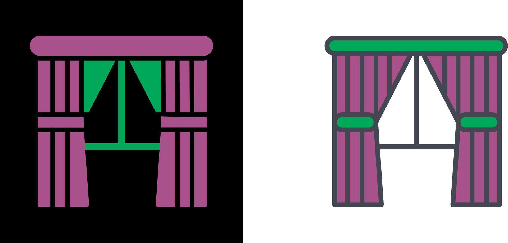Air Curtain Icon vector
