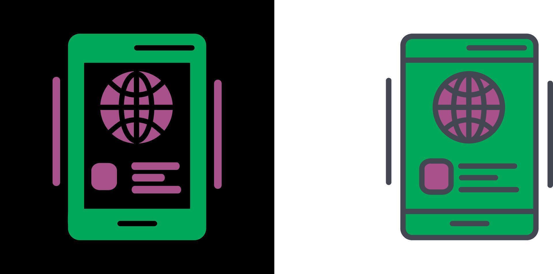 Online Booking Icon vector