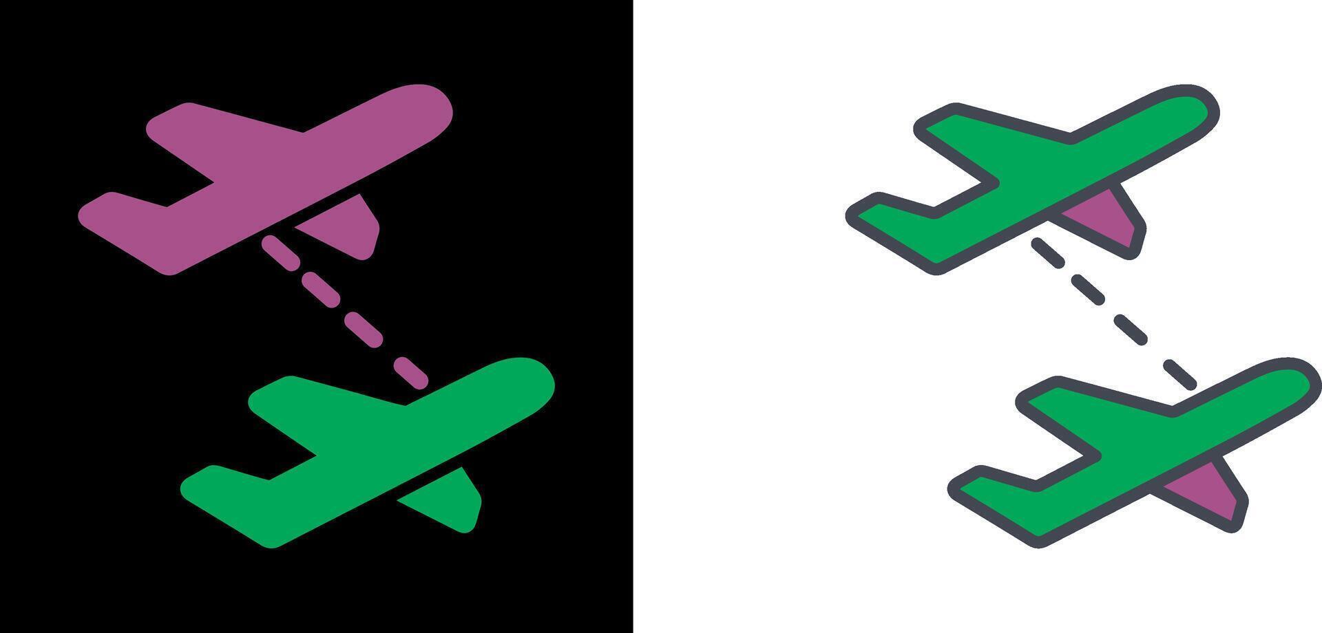 Multiple Flights Icon vector