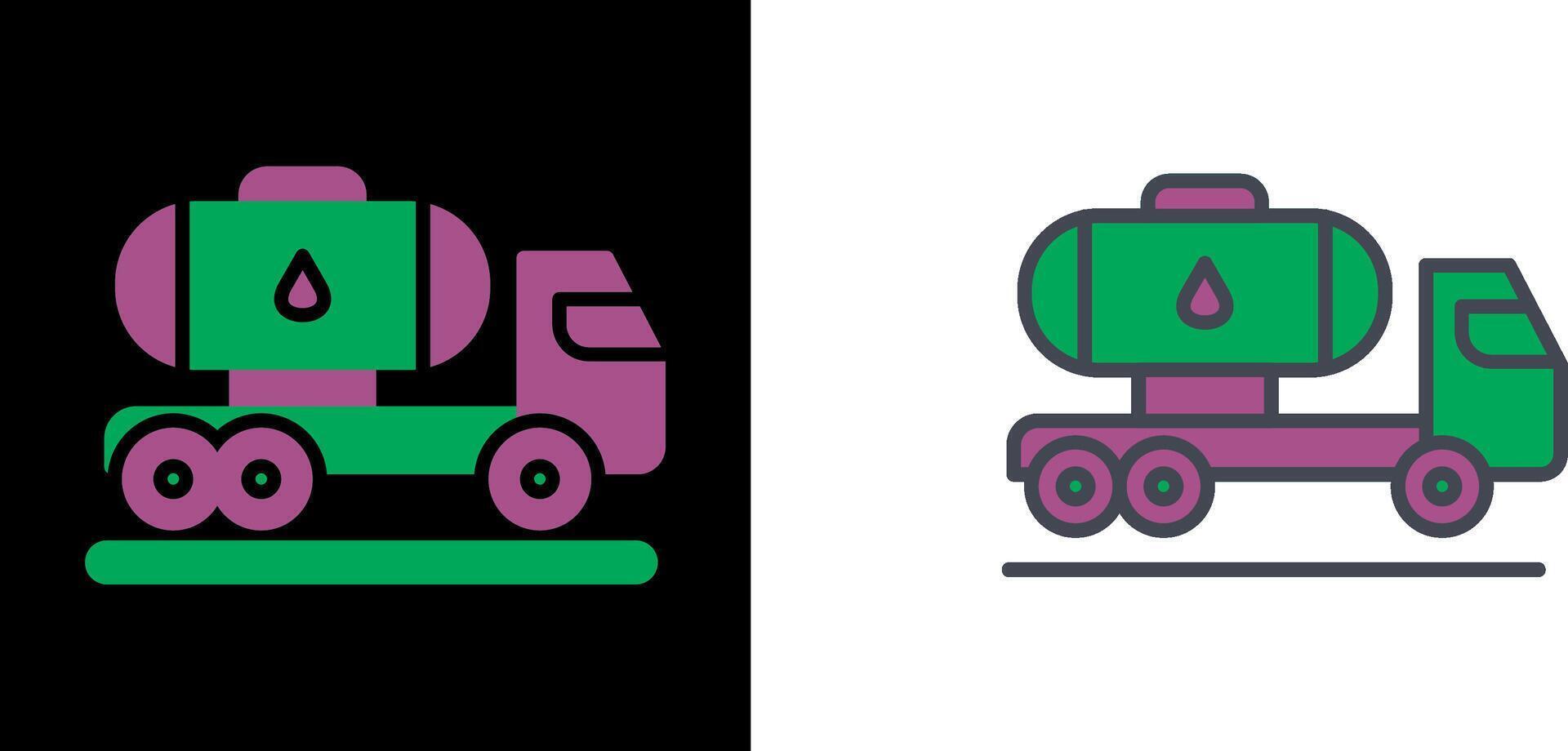 Tank Truck Icon vector