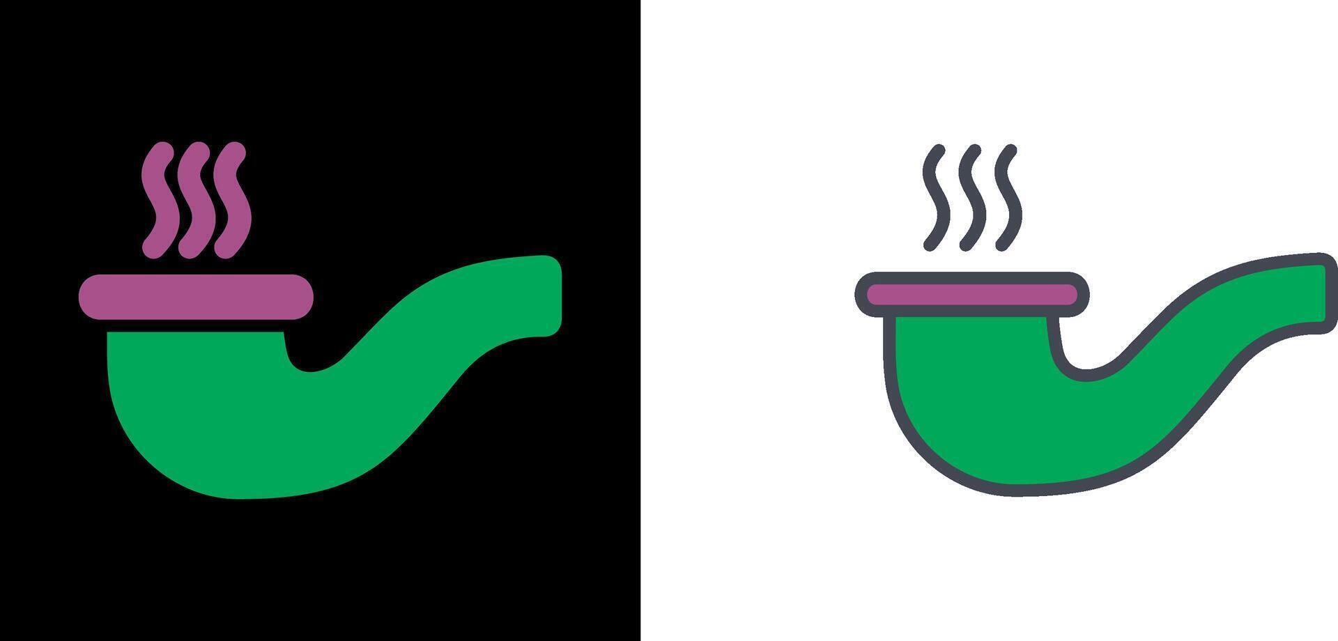 Smoking Pipe Icon vector