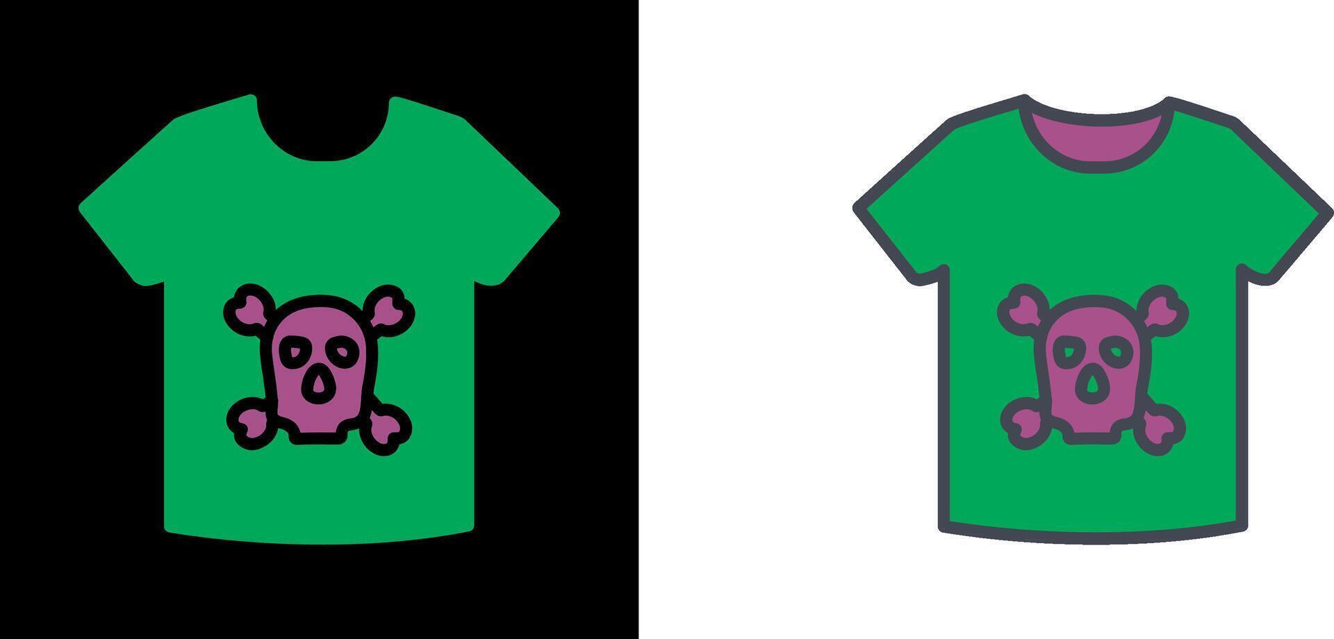 Pirate Shirt Icon vector