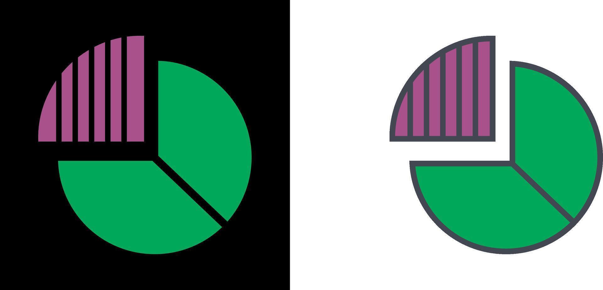 Pie Chart Icon vector