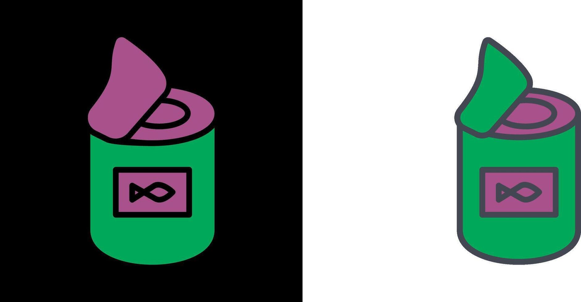 Canned Food Icon vector