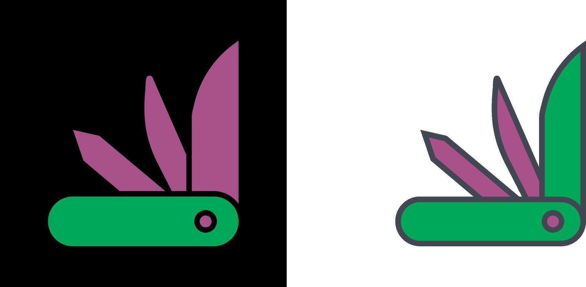 Swiss Army Knife Icon vector