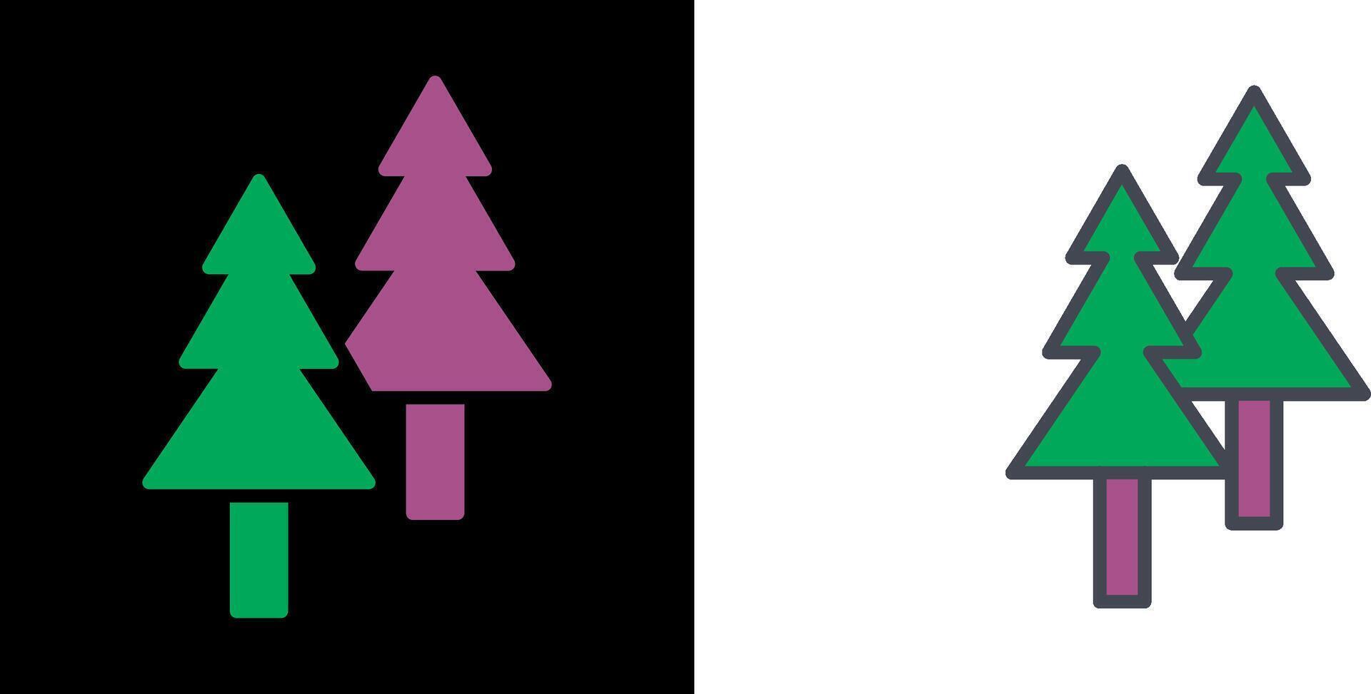 Pine Tree Icon vector