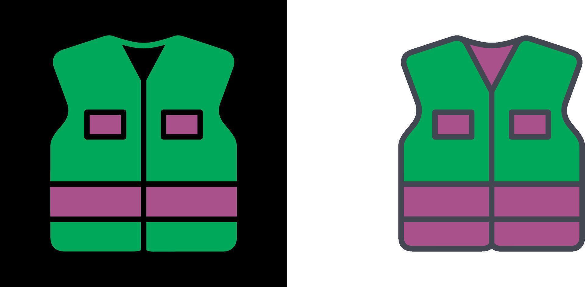 Life Jacket Icon vector