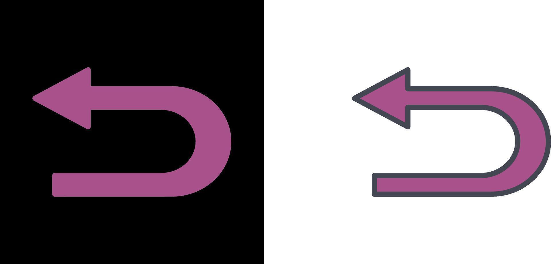 Arrow Back Icon vector