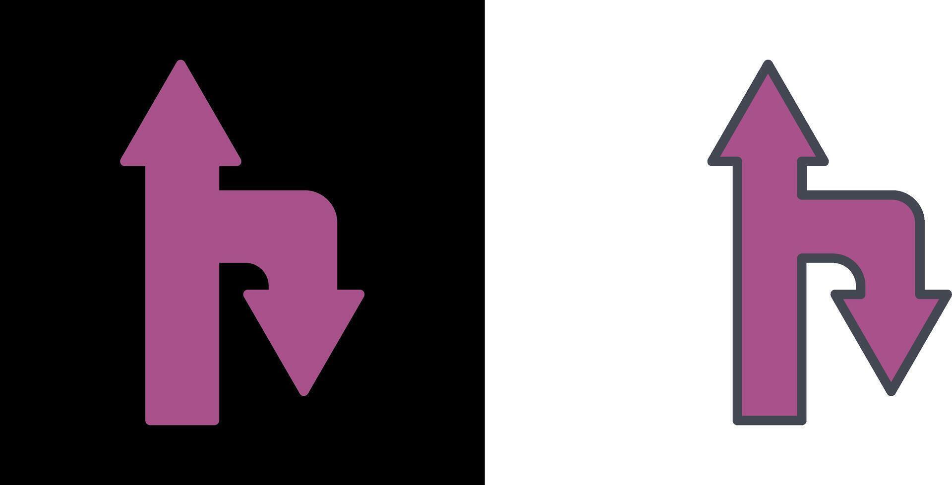 Up Down Icon vector