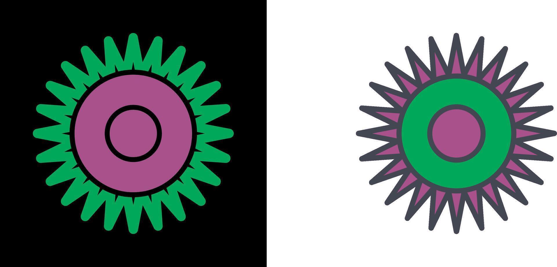 Optical Radiation Icon vector