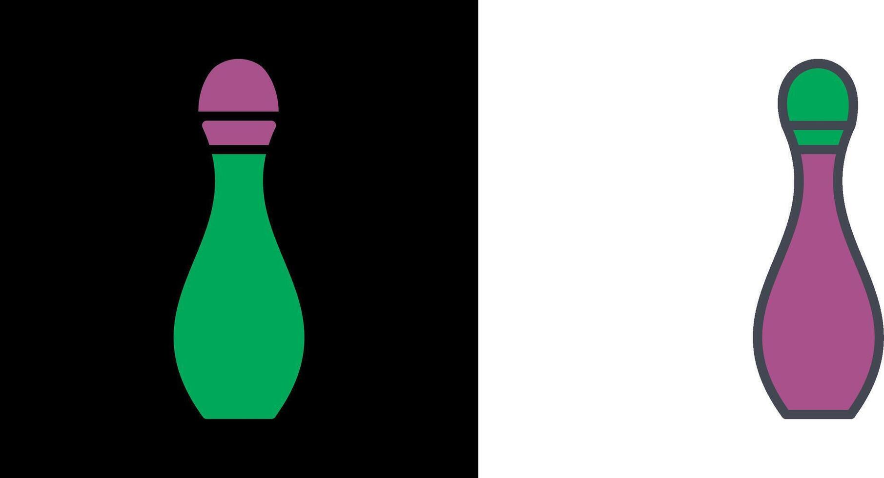 Bowling Pin Icon vector