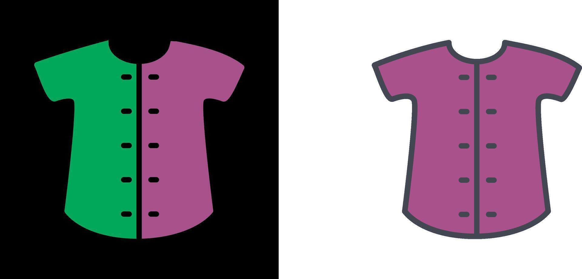 Check Shirt Icon vector