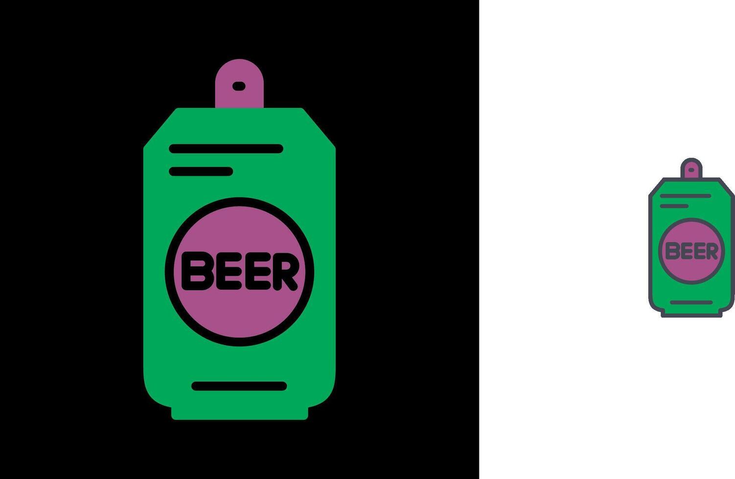 Beer Can II Icon vector
