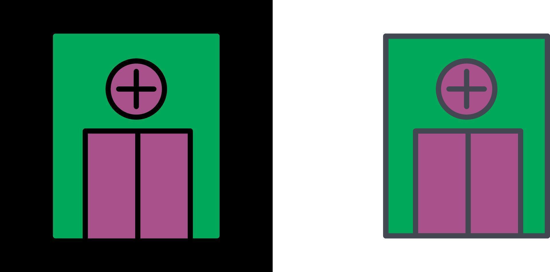 Emergency Room Icon vector