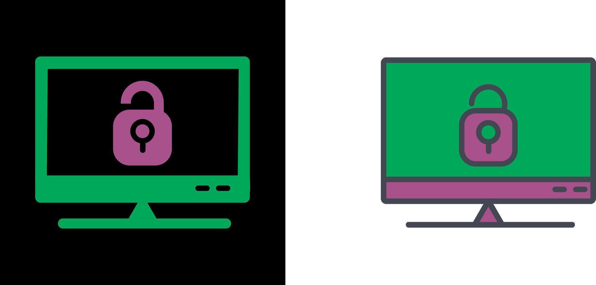 Closed Access Icon vector