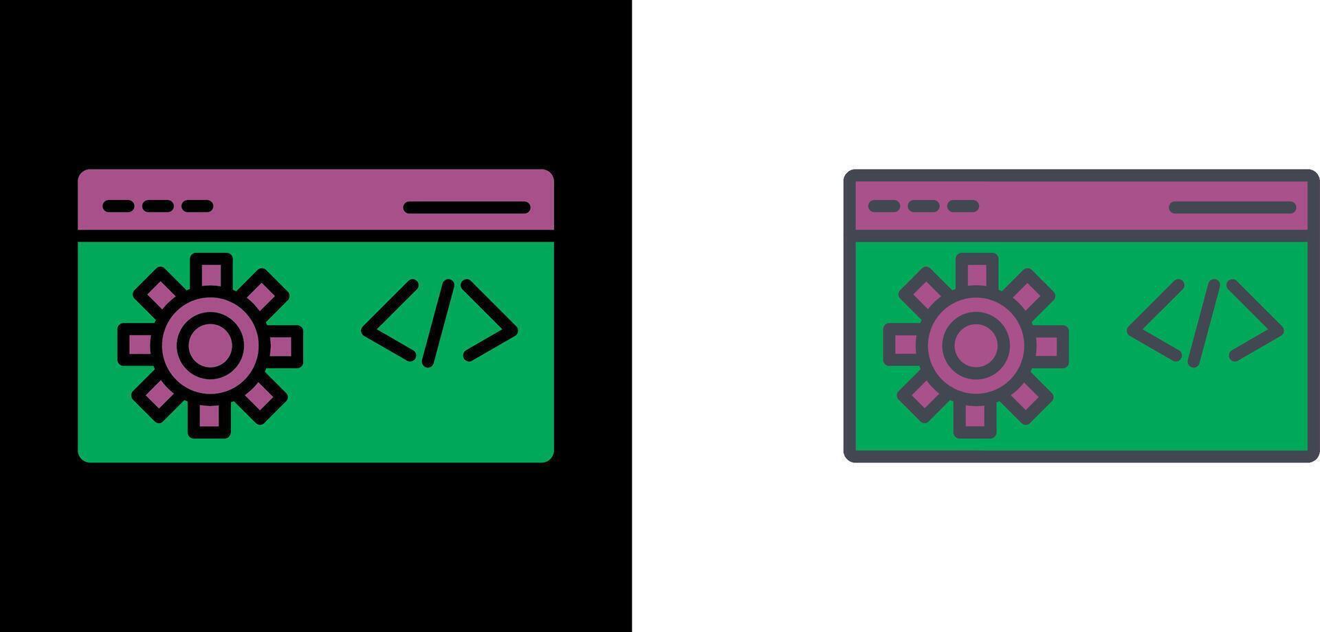 Code Optimization Icon vector