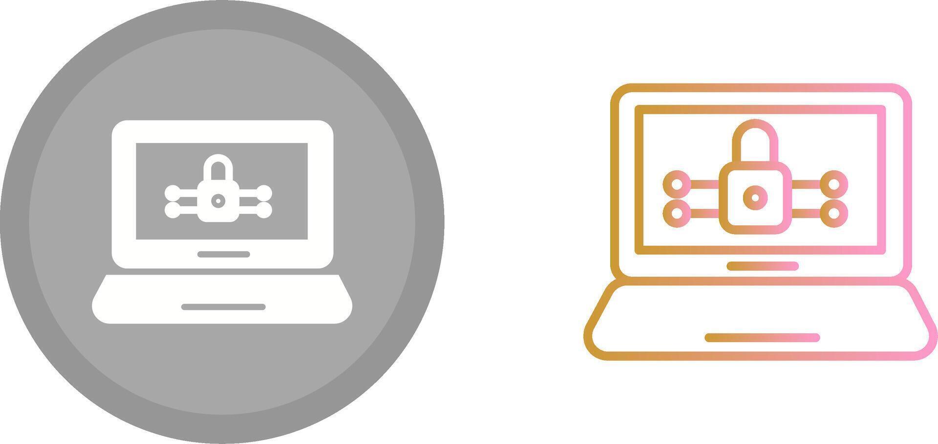 Closed Access Icon vector