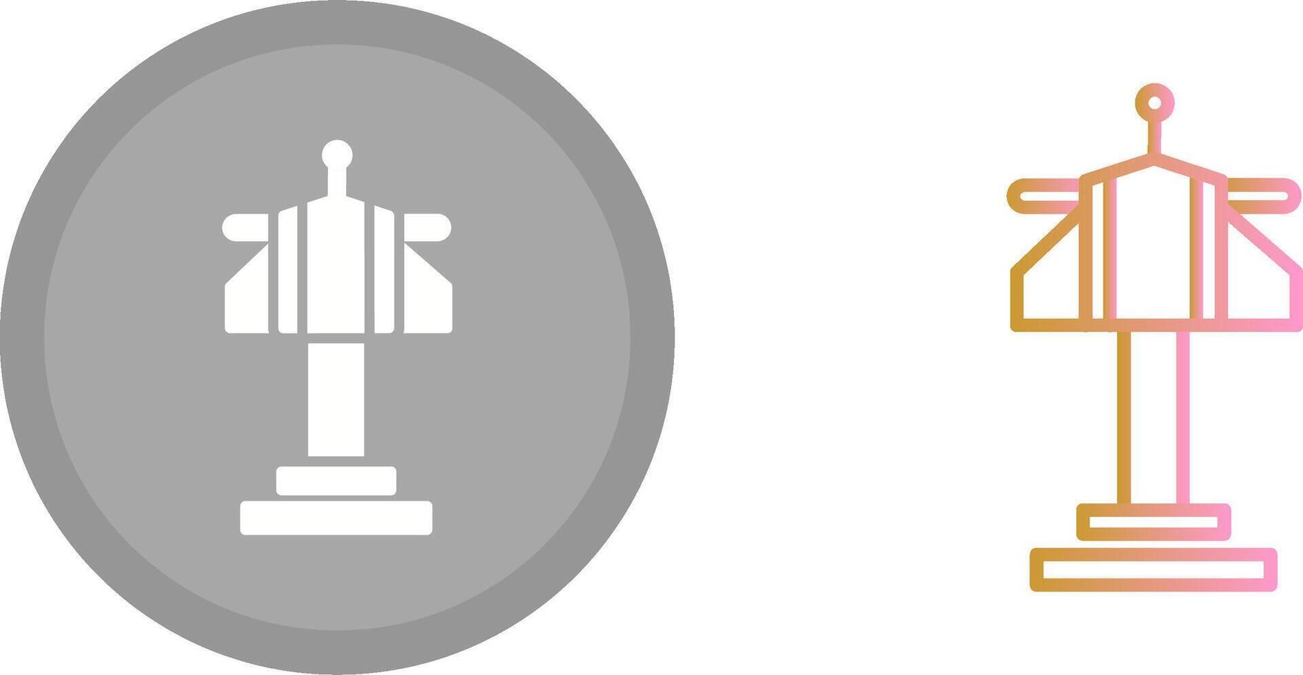 Air Control Tower Icon vector