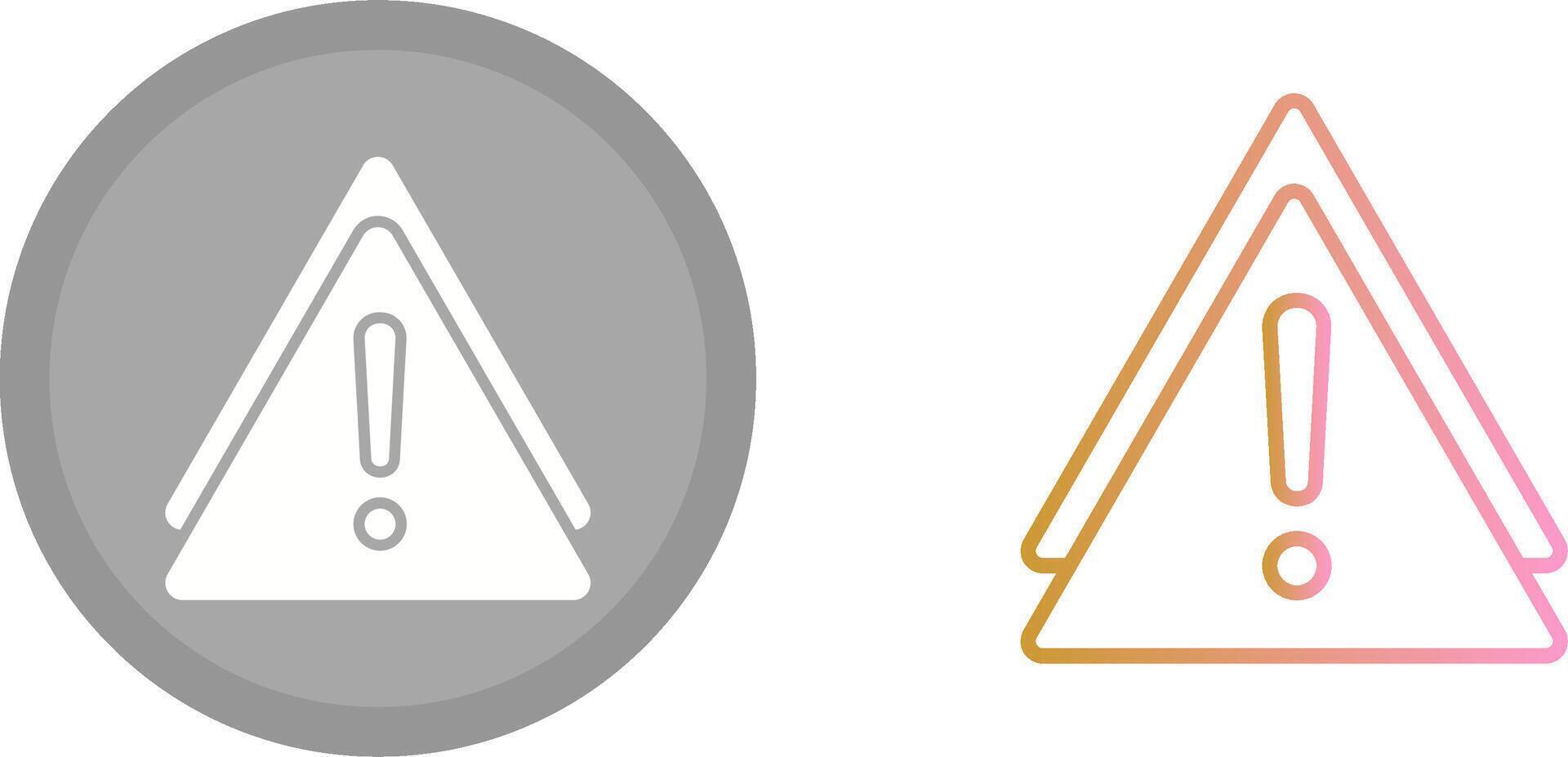 Warning Sign Icon vector