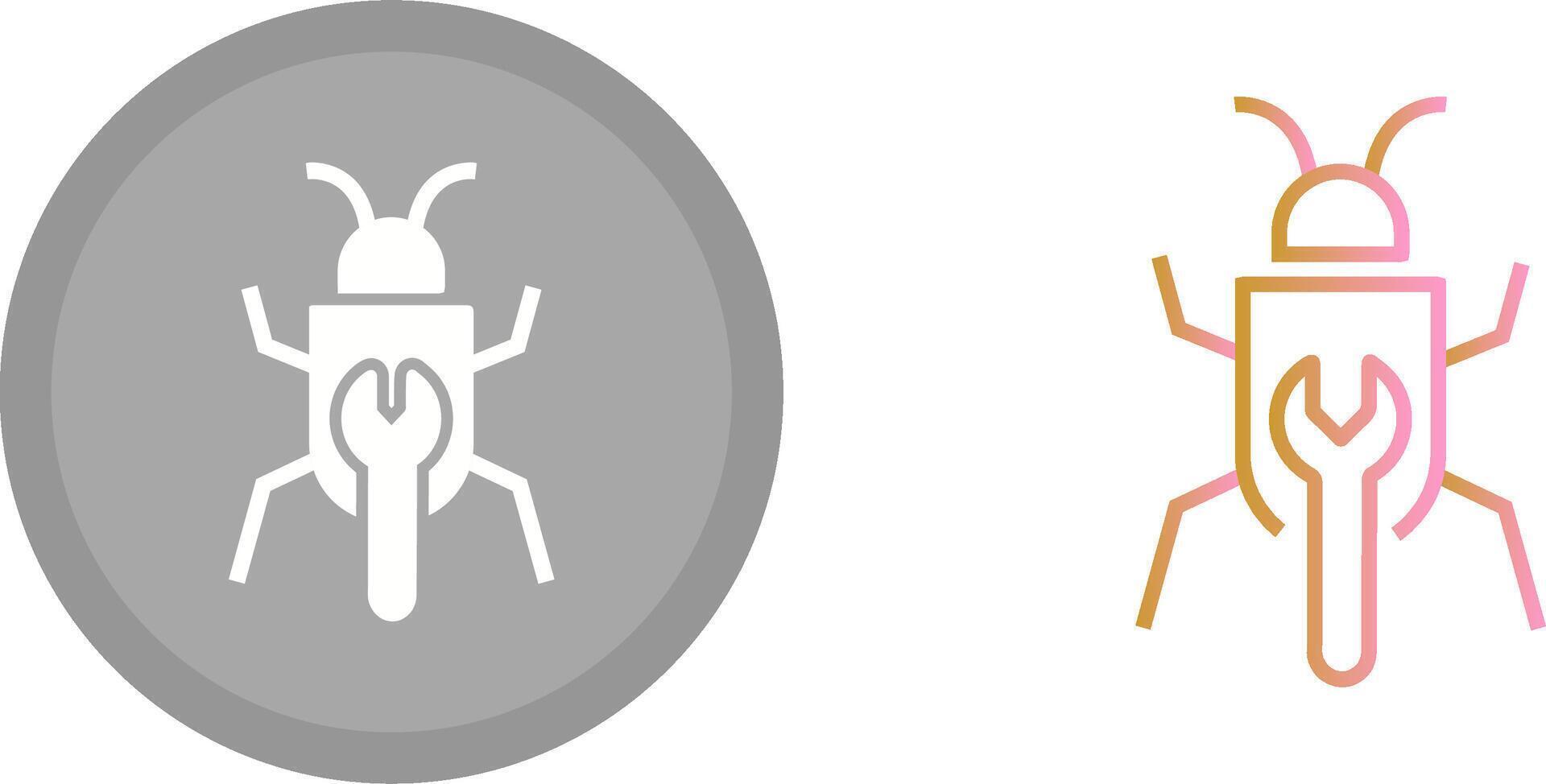 Bug Fixing Icon vector