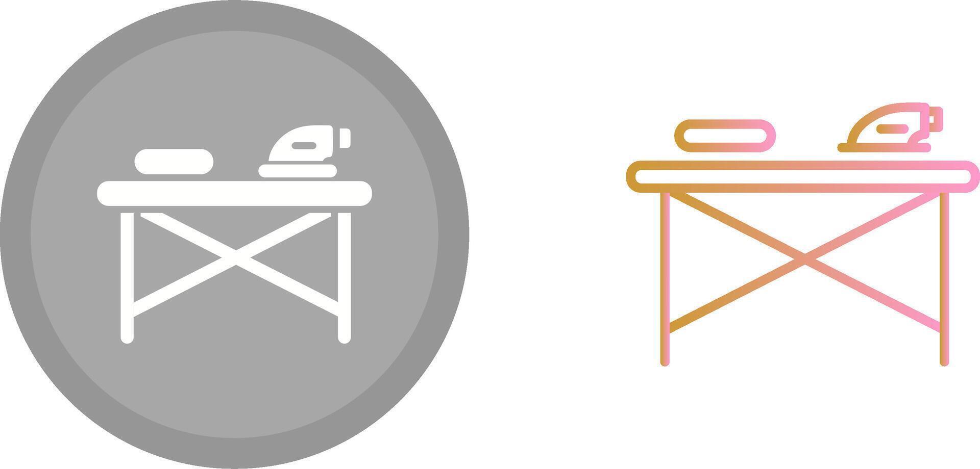 Iron Stand Icon vector