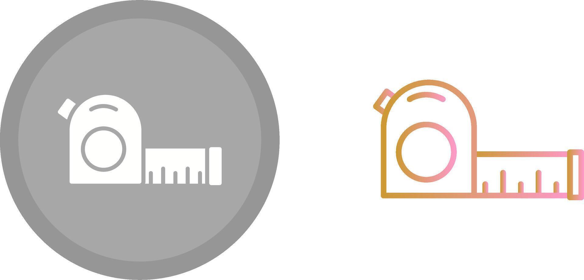 Measuring Tape Icon vector