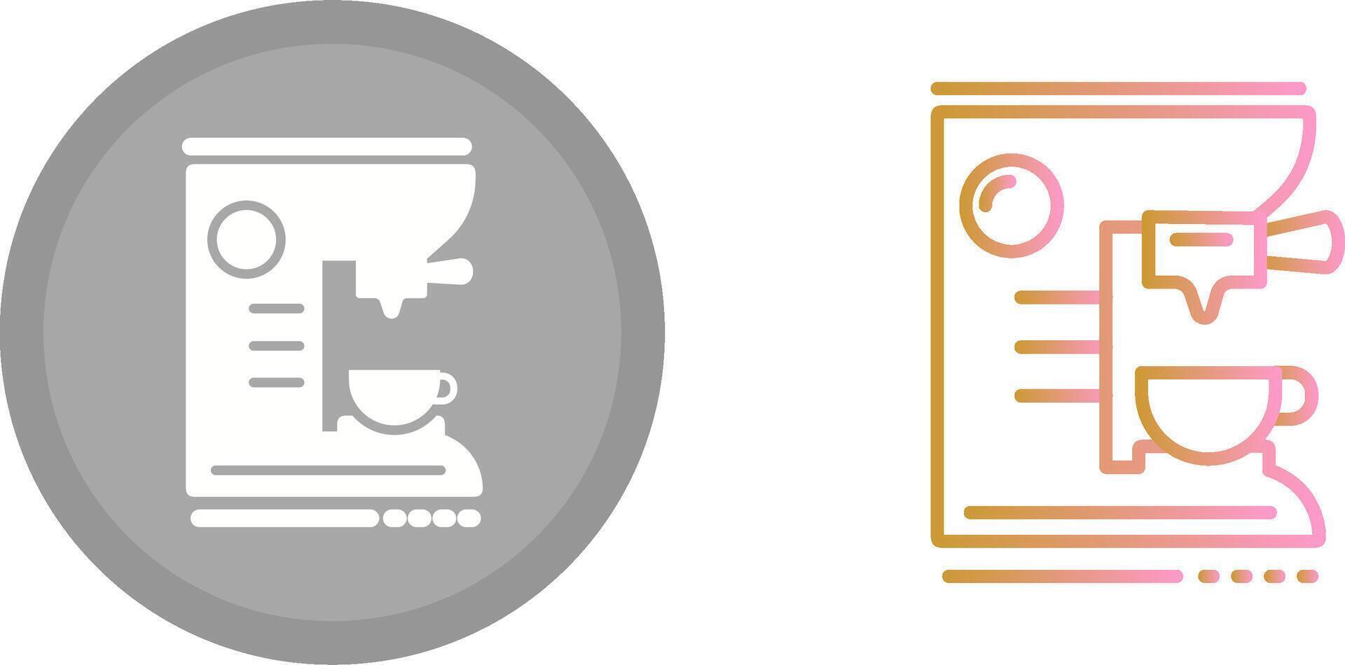 Coffee Machine Icon vector