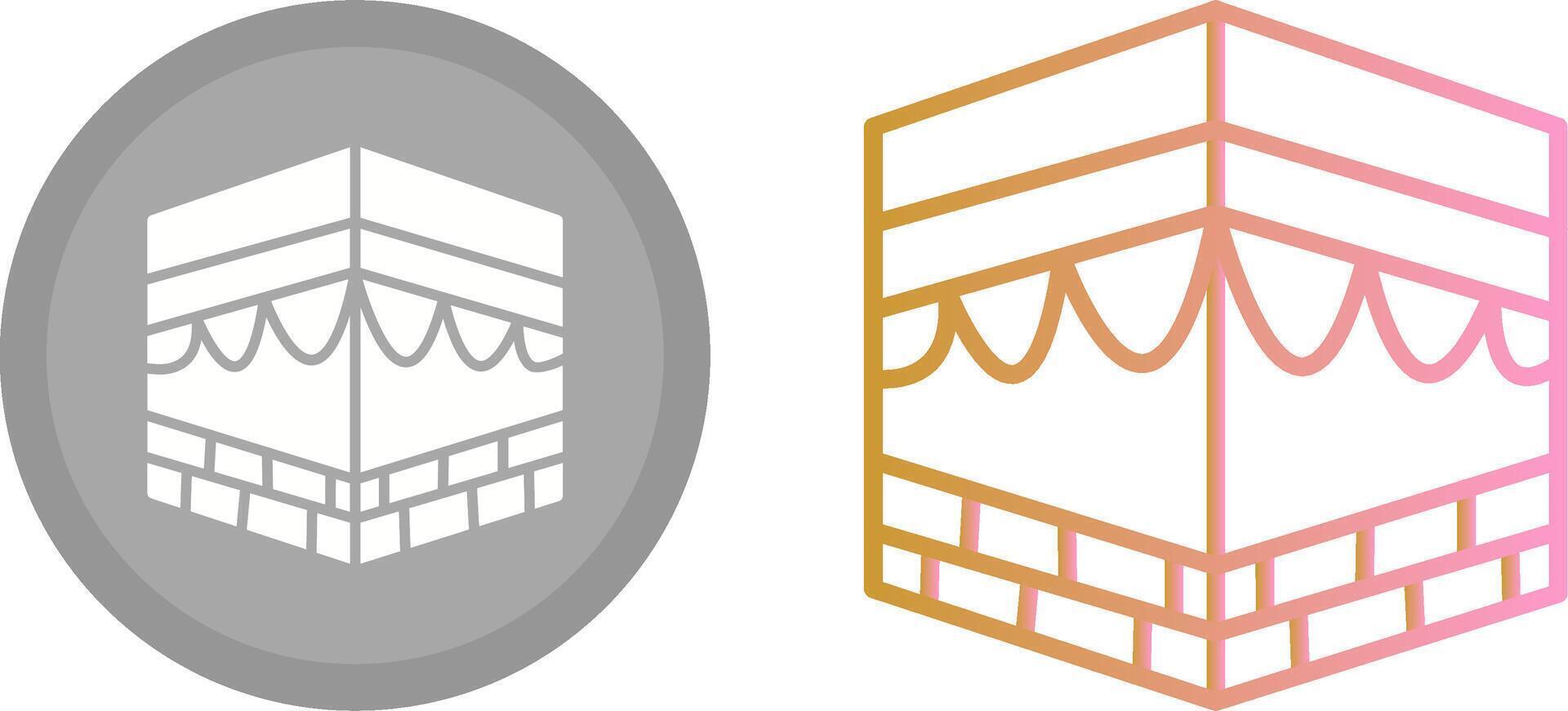 Khana Kaaba Icon vector