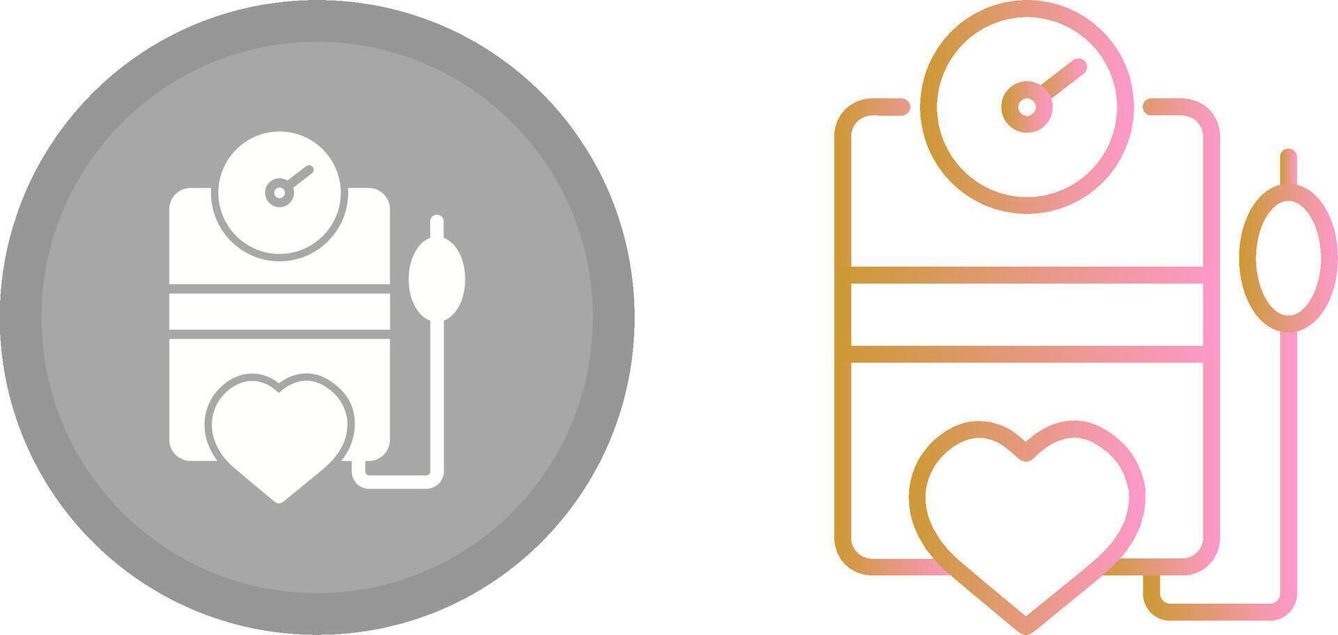 Arterial Pressure Icon vector