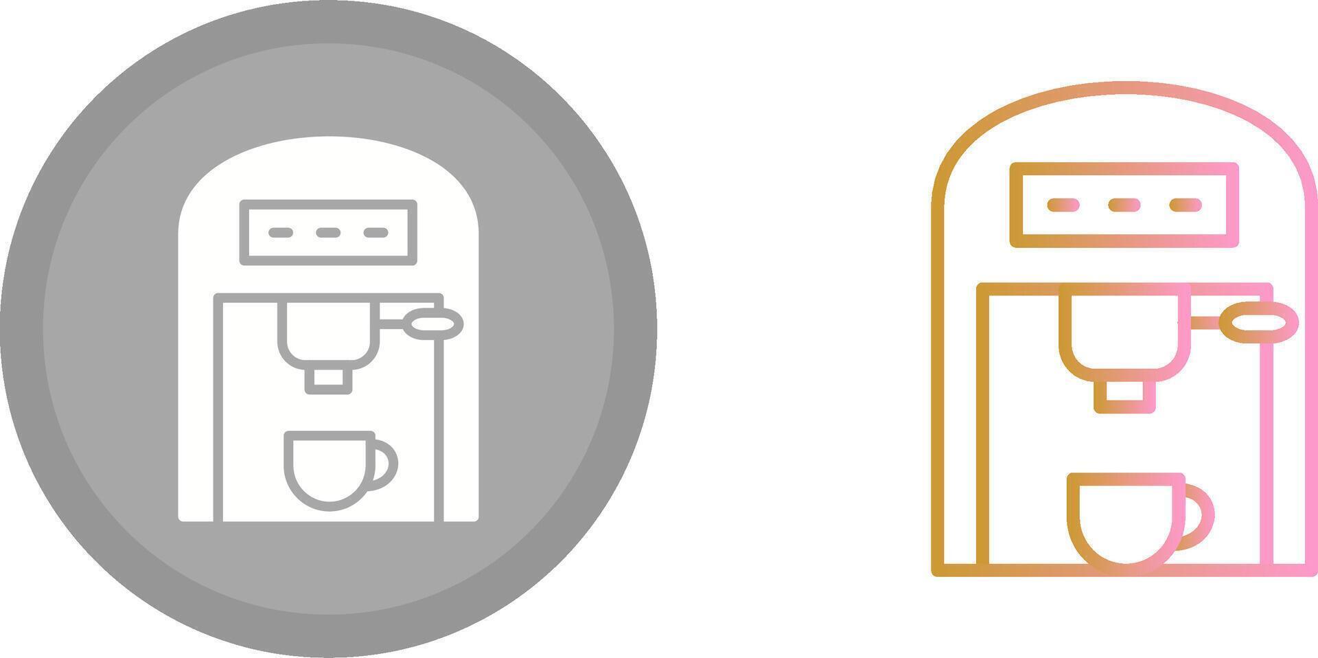 Coffee Machine II Icon vector