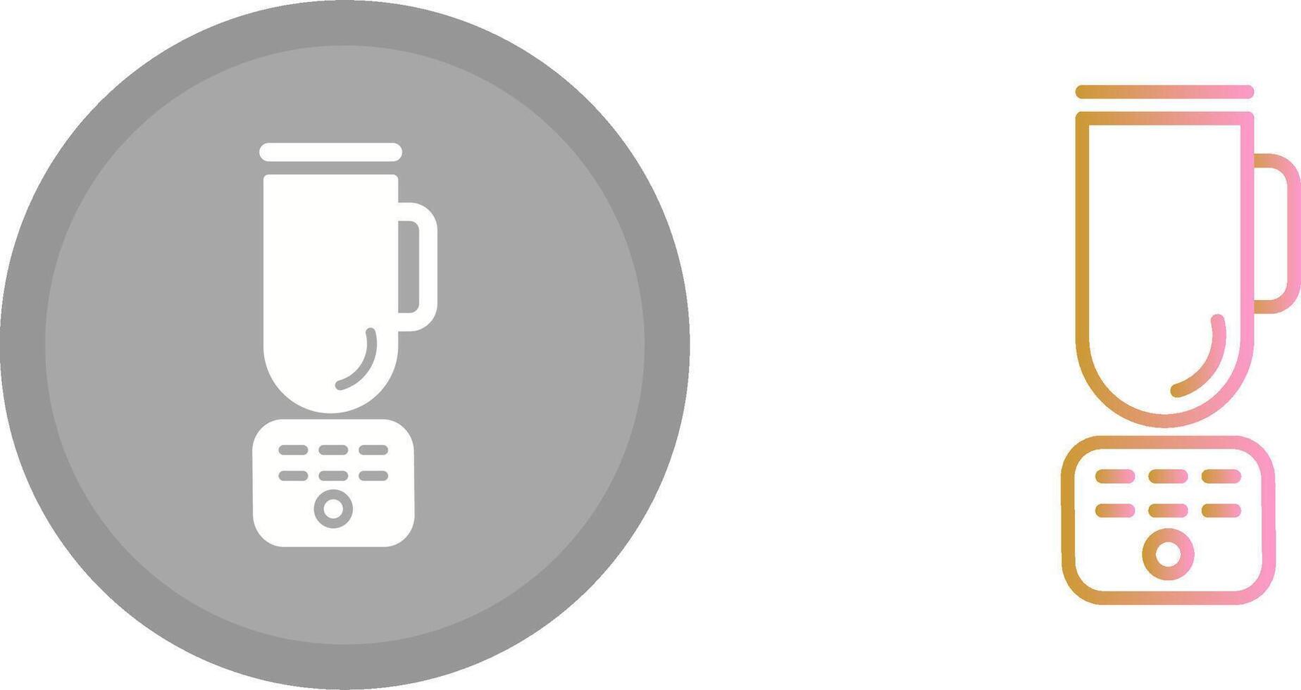 Coffee Blender Icon vector