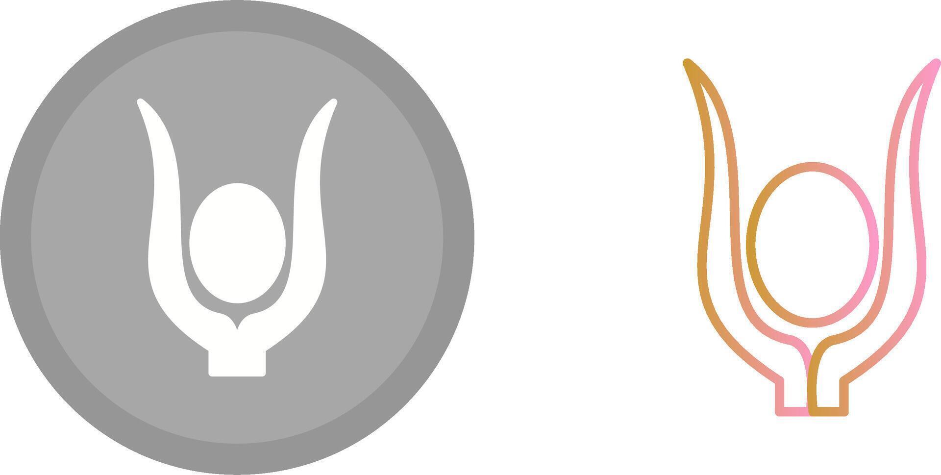 Egyptian god Icon vector