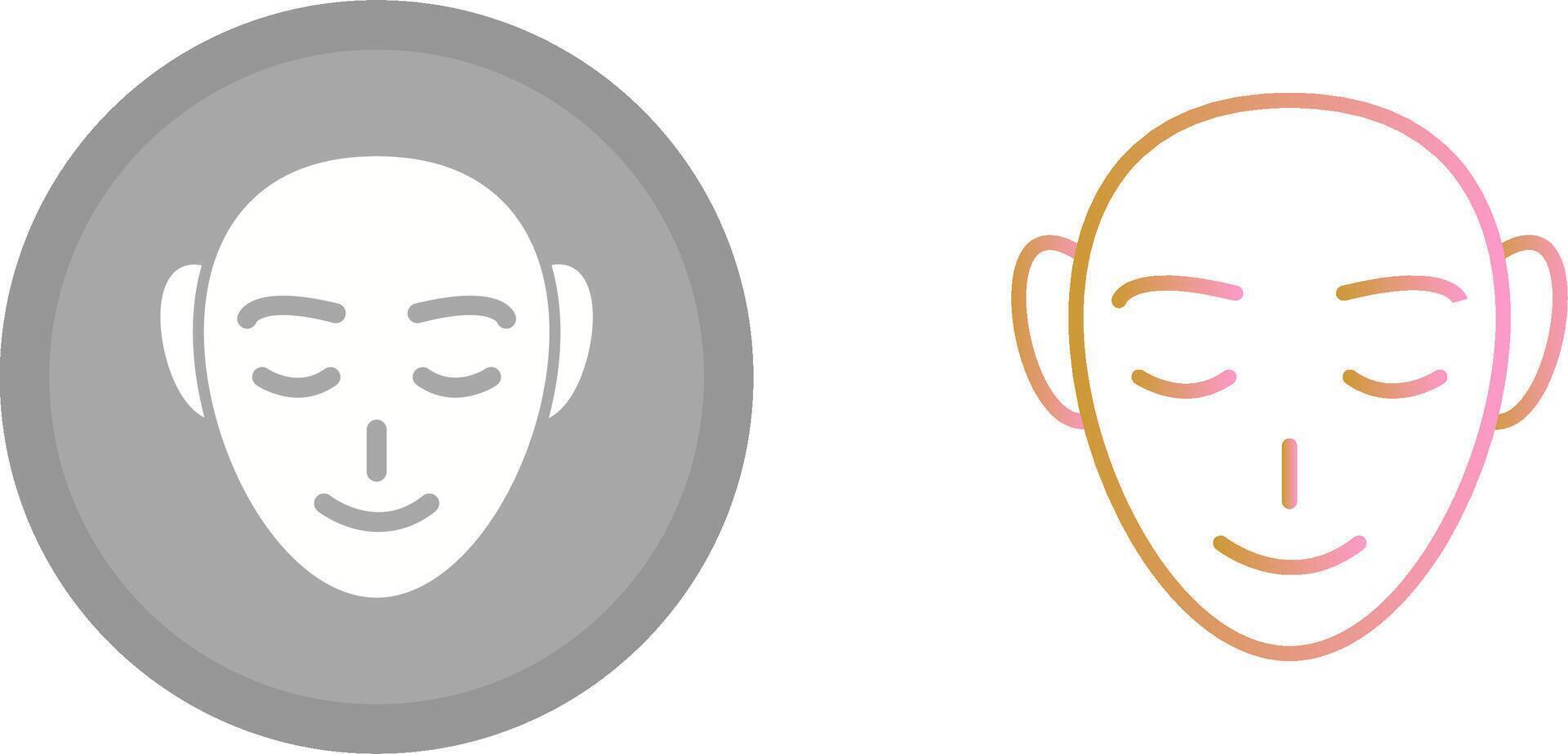 Human Face Icon vector