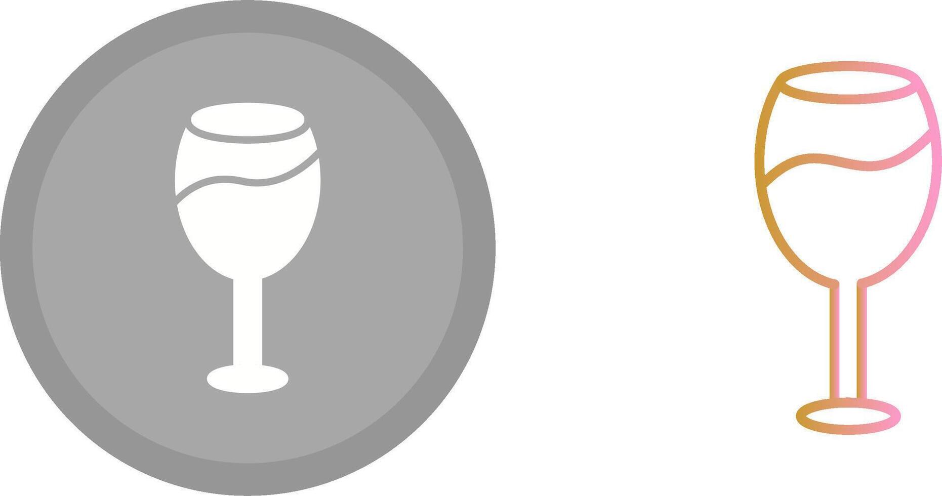 Wine Glass Icon vector