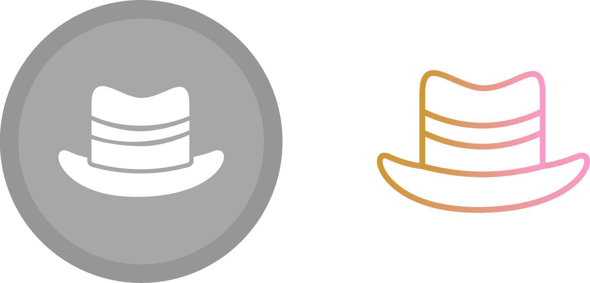 sombrero vi icono vector