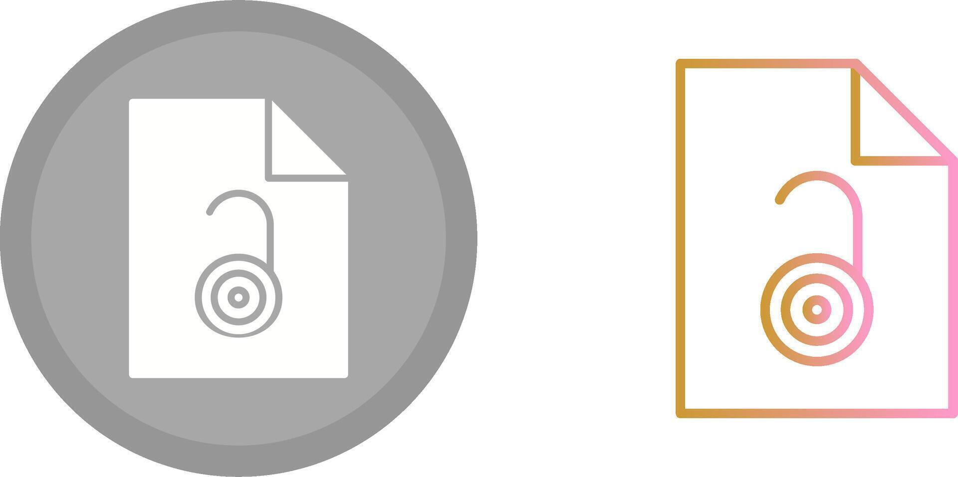 Closed Padlock Icon vector