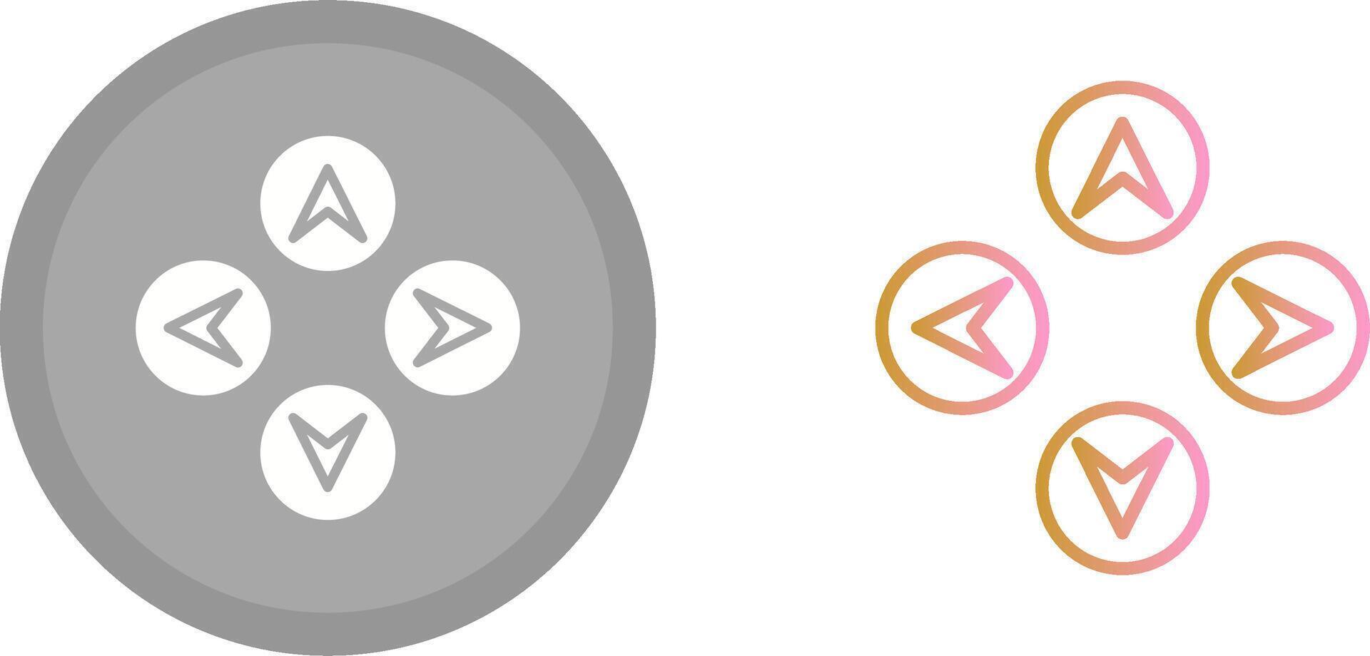 Arrow Directions Icon vector