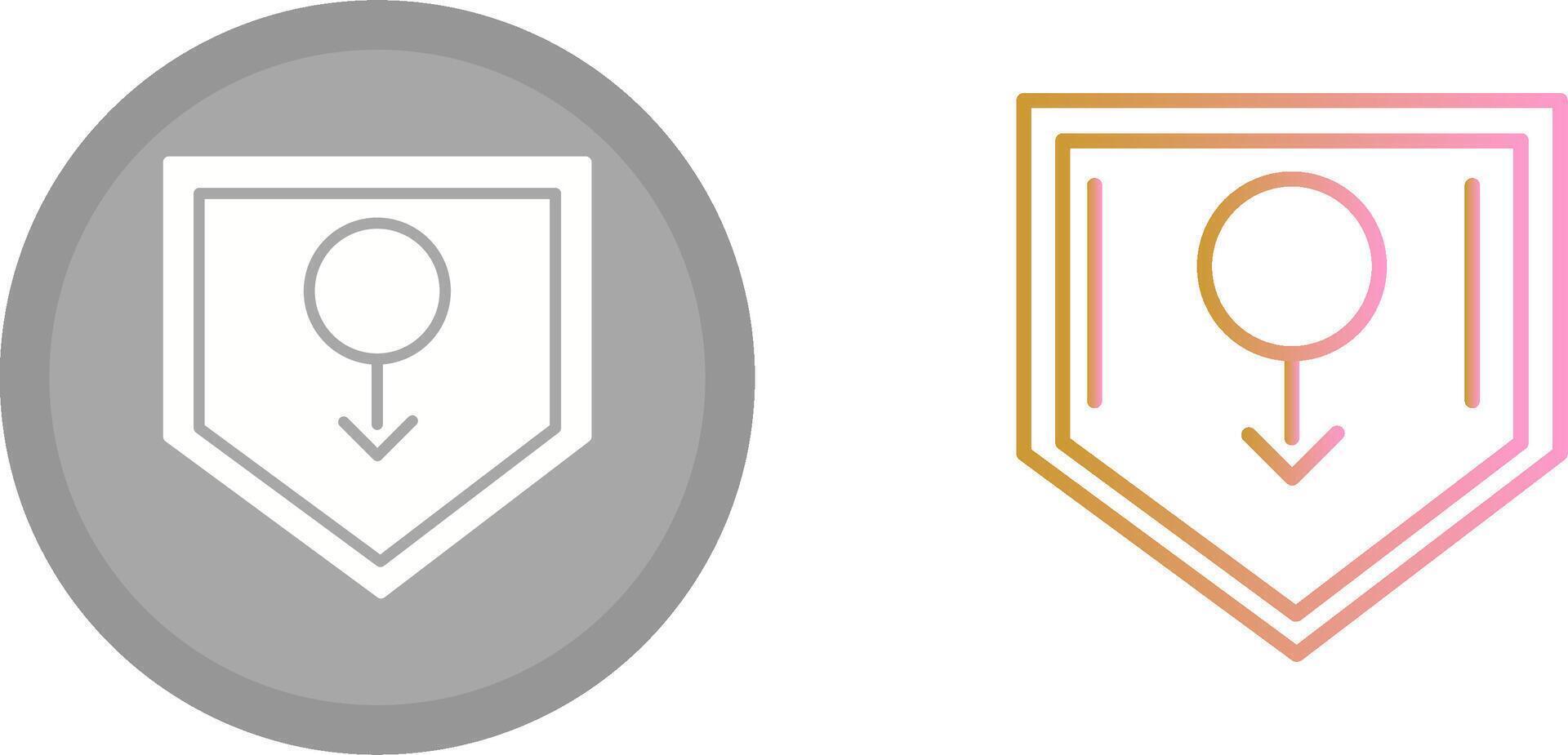 College Fraternity Icon vector