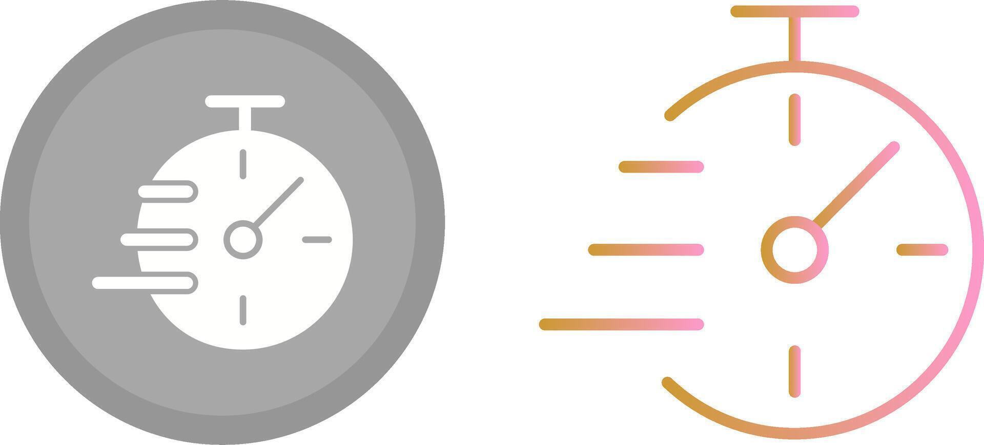 Flex Time Icon vector