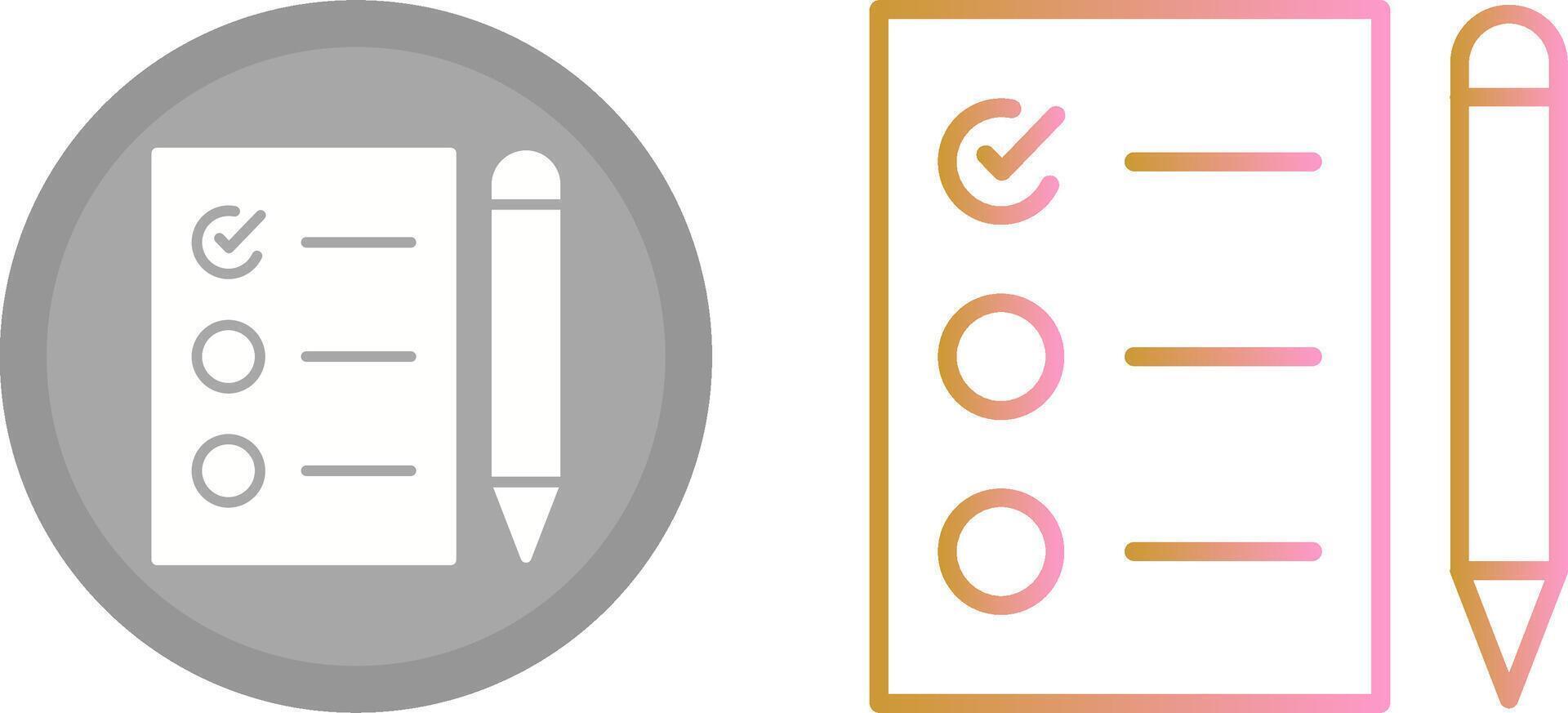 Task List Icon vector