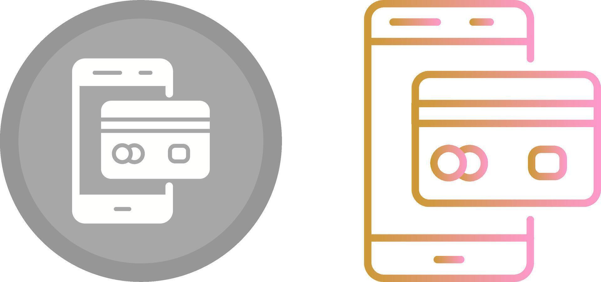 Cashless Payment Icon vector