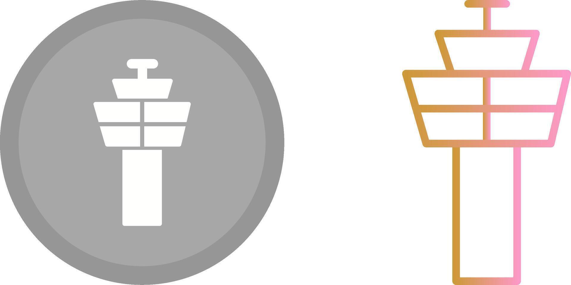 Control Tower Icon vector