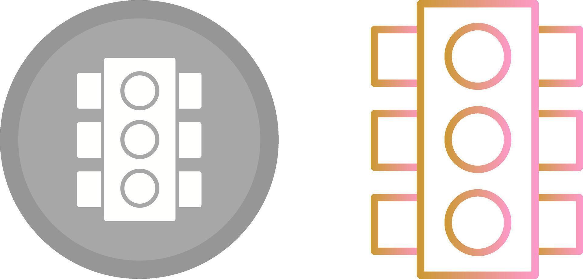 Traffic Light Icon vector