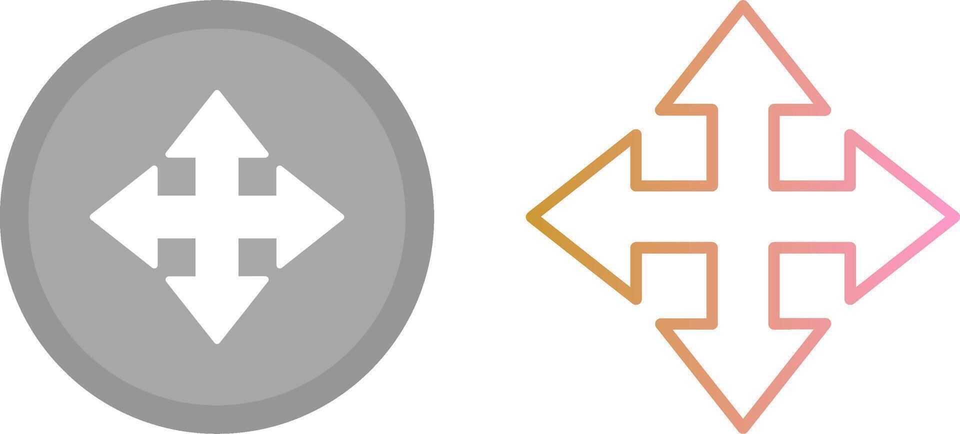 Move Arrow Icon vector