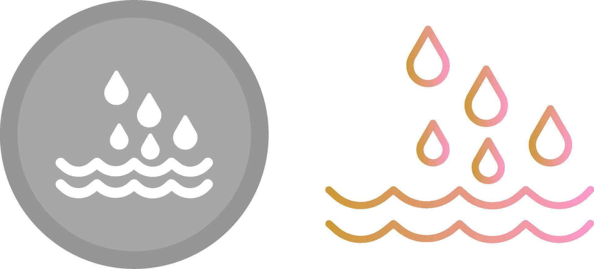 Water Drop Icon vector